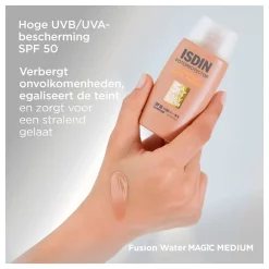 Isdin Fotoprotector Fusion Water Magic SPF50 50ml 6 Isdin Fotoprotector Fusion Water Magic SPF50 50ml