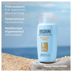 ISDIN Fotoprotector Fusion Water Magic Zonnebrand Gezicht SPF50 50ml
