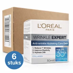 6x L'Oréal Paris Wrinkle Expert 35 dagcrème 50ml