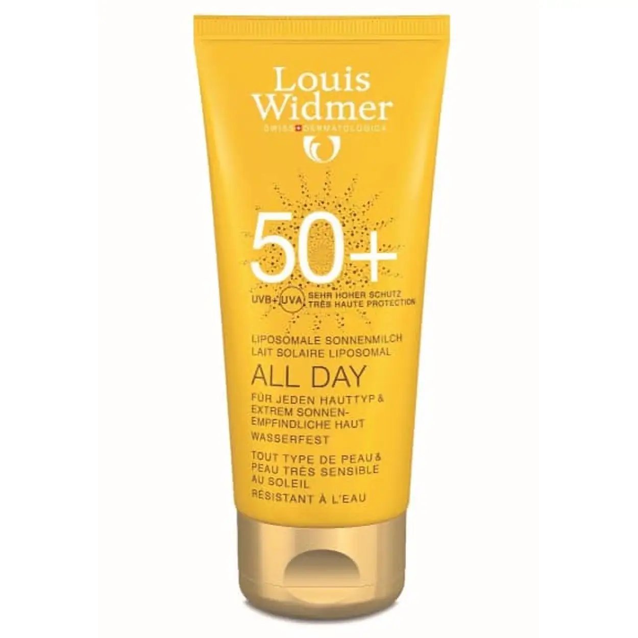 Louis Widmer Sun All Day SPF50 Zonnemelk Zonder Parfum 100ml 3 Louis Widmer Sun All Day SPF50 Zonnemelk Zonder Parfum 100ml