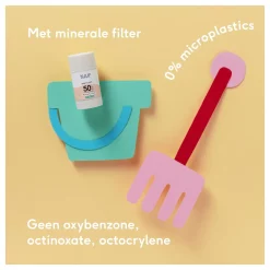 Naïf Minerale Zonnebrand Stick SPF50 36g voor de kids!