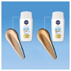 NIVEA SUN UV Face Ultra Light SPF50 Light Tinted Wintersport Ski Zonnebrandcrème 40ml