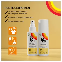 P20 Original SPF30 Zonnebrand Spray 85ml