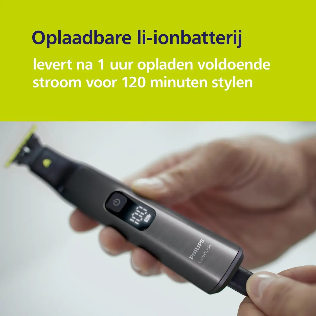 Philips OneBlade Pro 360 Face en Body Trimmer QP6542/15 5 Philips OneBlade Pro 360 Face en Body Trimmer QP6542/15