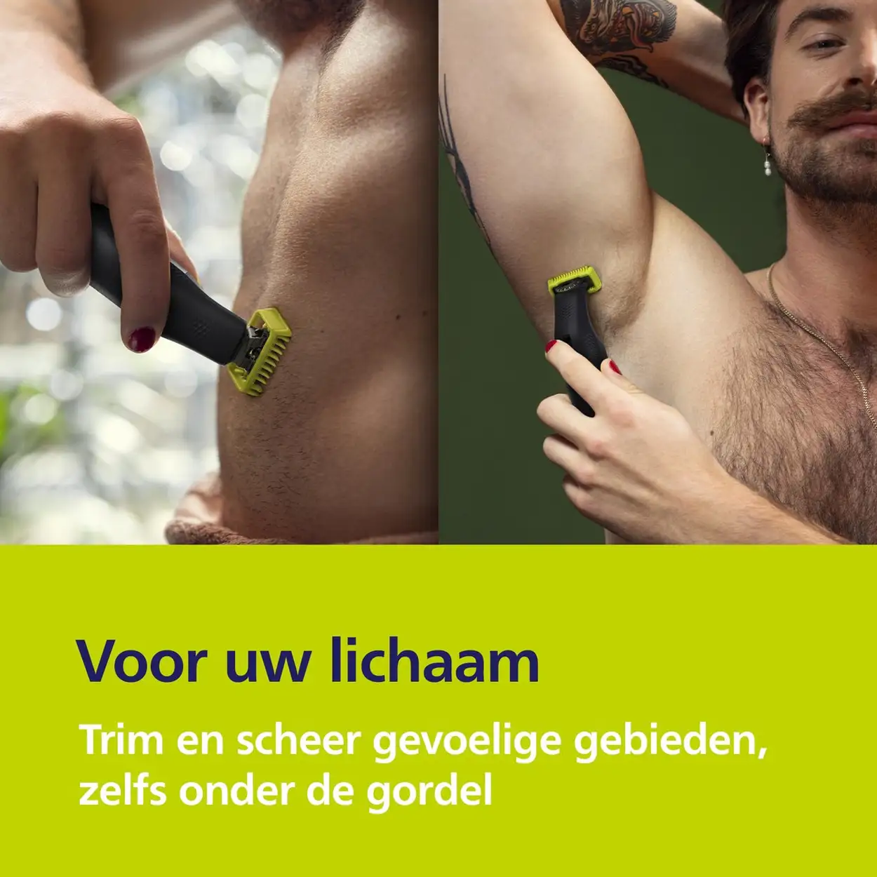 Philips OneBlade Pro 360 Face en Body Trimmer QP6542/15 12 Philips OneBlade Pro 360 Face en Body Trimmer QP6542/15