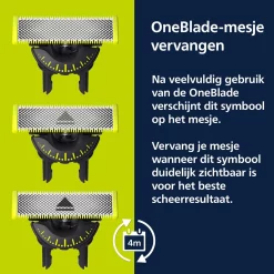 Philips OneBlade Pro 360 Face en Body Trimmer QP6542/15 28 Philips OneBlade Pro 360 Face en Body Trimmer QP6542/15