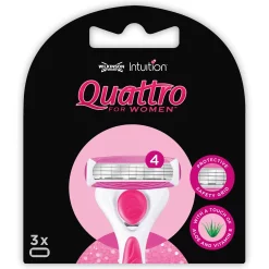 Wilkinson Sword Quattro for Women 3-pack scheermesjes