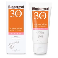 Biodermal Zonnecrème Gevoelige Huid SPF30 50ml