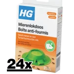 24x HG Mierenlokdoos BUITEN en binnen Dood Mieren En Hun Nest! (2 stuks)