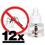 12x HG Muggenstekker Navulling 45ml