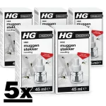 5x HG Muggenstekker Navulling 45ml