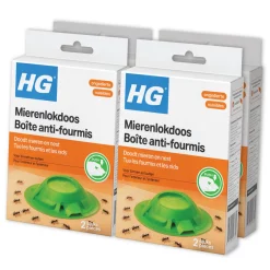 4x HG Mierenlokdoos BUITEN en binnen Dood Mieren En Hun Nest! (2 stuks)