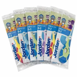 Jordan Baby Tandenborstel 6-Pack 0-2 Jaar | Extra Zacht