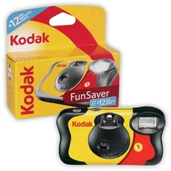 Kodak Fun Saver Wegwerpcamera met flitser