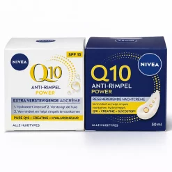 NIVEA Q10 Anti-Rimpel Dag en Nachtcrème Set 2×50ml