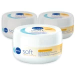 NIVEA Soft LSF15 Crème 3-Pack Hydratatie en UV-bescherming