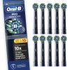 Oral-B Cross Action Black 10-pack