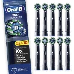 Oral-B Cross Action Black 10-pack