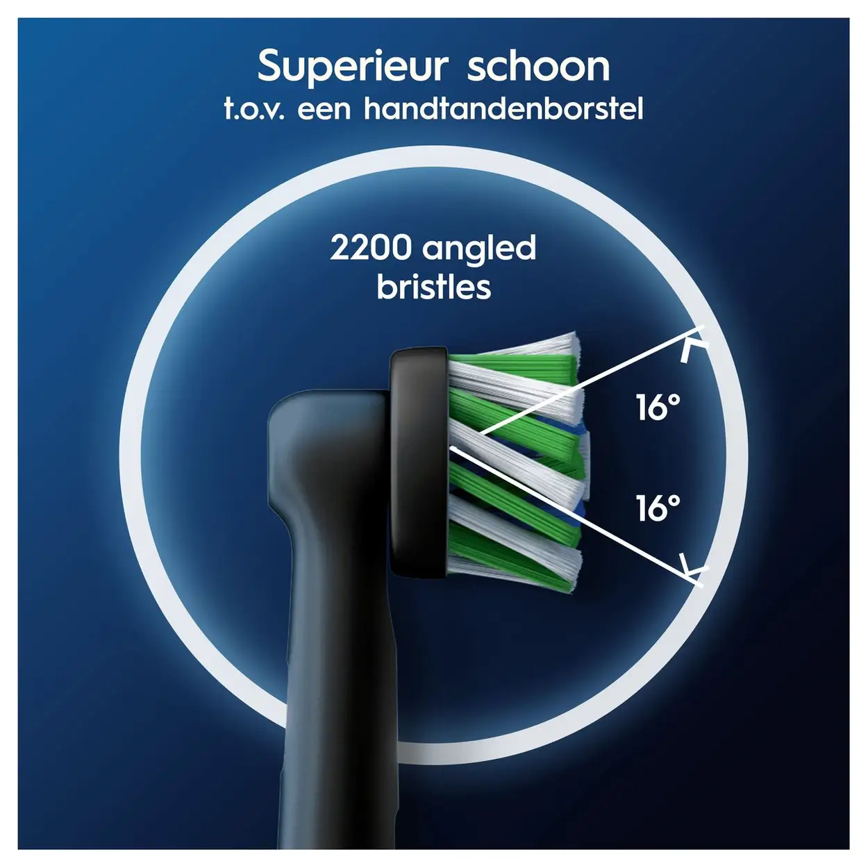 Oral-B Pro CrossAction, 5 stuk(s), Zwart, Oral-B, Pro, 215 mm, 61 mm 4 Oral-B Pro CrossAction, 5 stuk(s), Zwart, Oral-B, Pro, 215 mm, 61 mm - Afbeelding 3