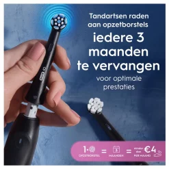 Oral B iO Gentle Care Black 4-Pack