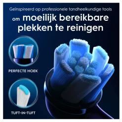 Oral-B iO Series Ultimate Clean Black 4-Pack opzetborstels