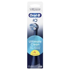 Oral-B iO Series Ultimate Clean Black 4-Pack opzetborstels