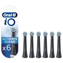 Oral-B iO Ultimate Clean Black 6-Pack