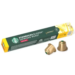 Starbucks Blonde Espresso Roast Decaf capsules 10x | intensiteit 6