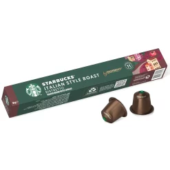 Starbucks Italian Style Roast Capsules 10x | intensiteit 11