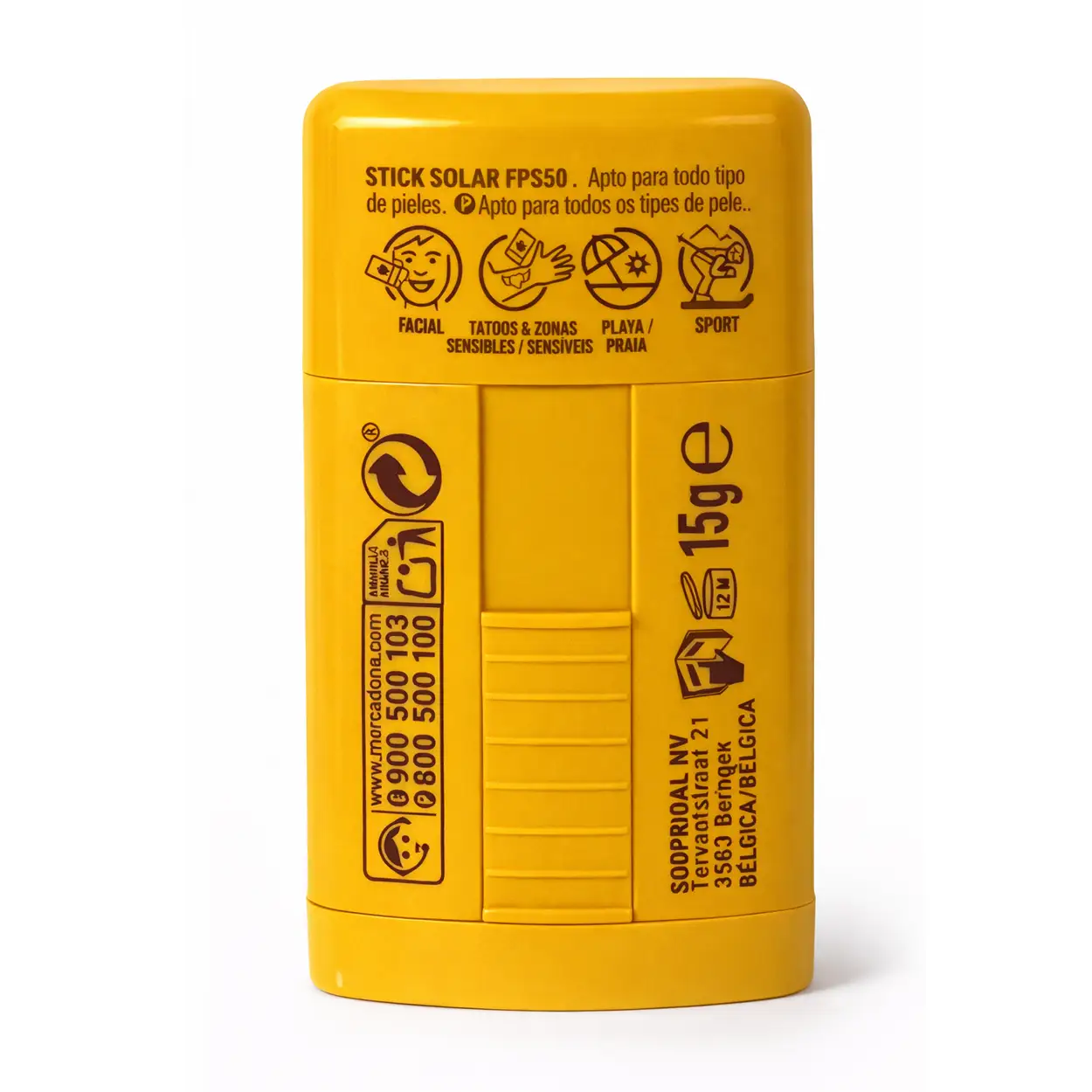 Deliplus Stick Solar SPF50 | voor gezicht & lippen 5 Deliplus Stick Solar SPF50 | voor gezicht & lippen