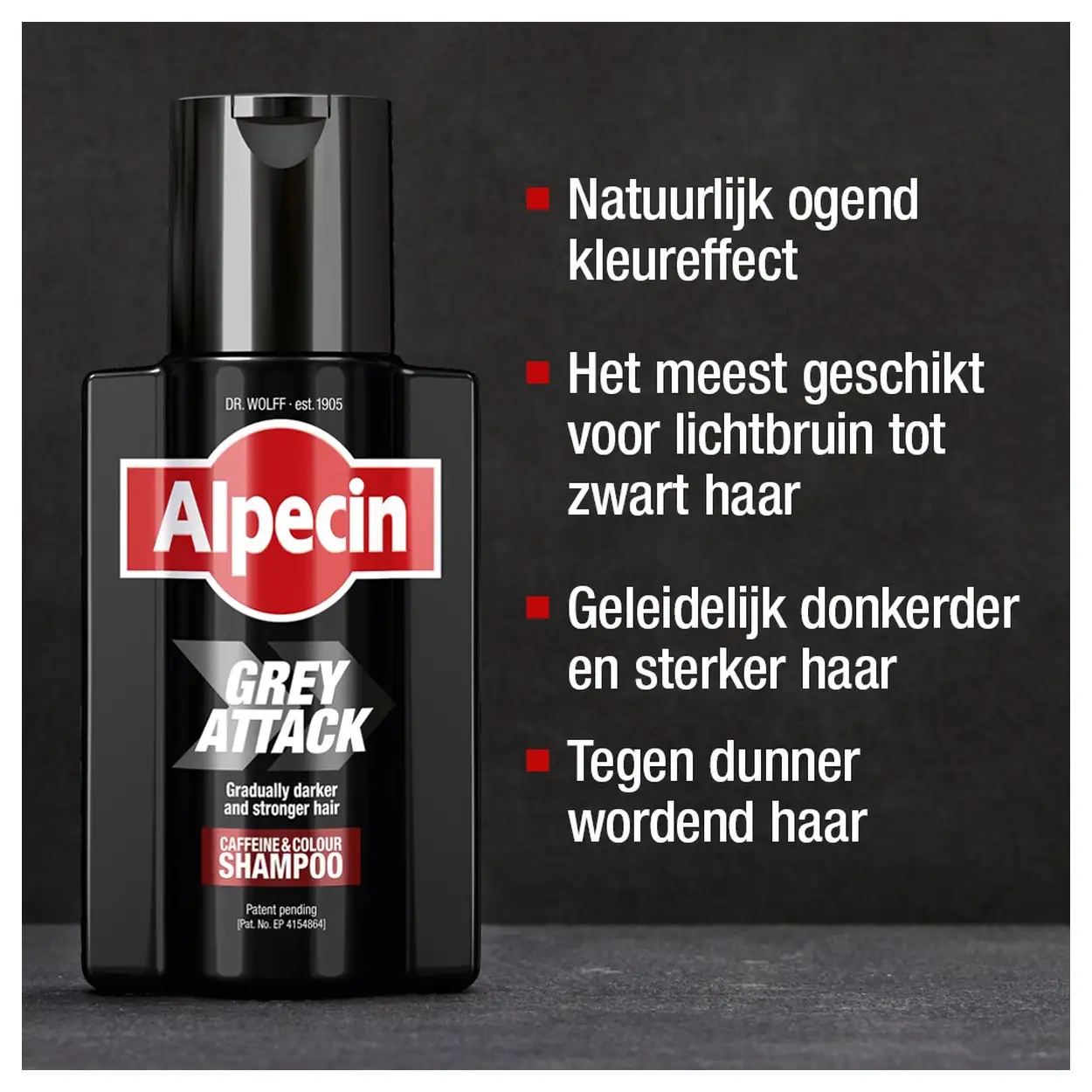 Alpecin Grey Attack Cafeïne en Kleur Shampoo 200ml 8 Alpecin Grey Attack Cafeïne en Kleur Shampoo