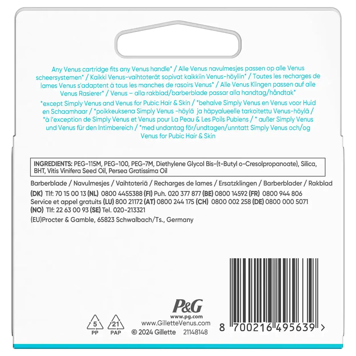 Gillette Venus Smooth 4-pack 3 Gillette Venus Smooth 4-pack