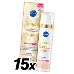 15x Niveau Luminous630 CC Fluid Light SPF30 40ml
