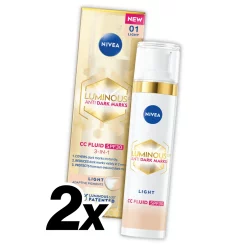 2x Niveau Luminous630 CC Fluid Light SPF30 40ml