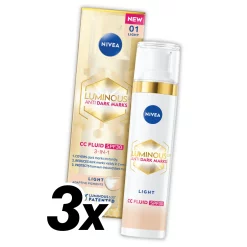 3x Niveau Luminous630 CC Fluid Light SPF30 40ml