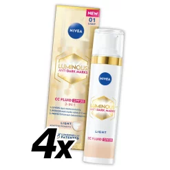 4x Niveau Luminous630 CC Fluid Light SPF30 40ml