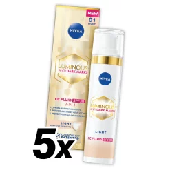 5x Niveau Luminous630 CC Fluid Light SPF30 40ml