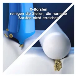 Oral-B CrossAction Opzetborstels Zwart 6-pack