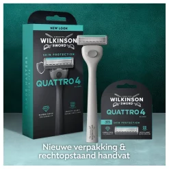 Wilkinson Sword Quattro Navulmesjes 8-pack