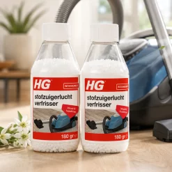 2x HG Stofzuigerlucht Verfrisser 180gr - Frisse geur bij elk gebruik