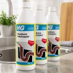 3x HG Vloeibare Ontstopper 500ml Snel en Krachtig