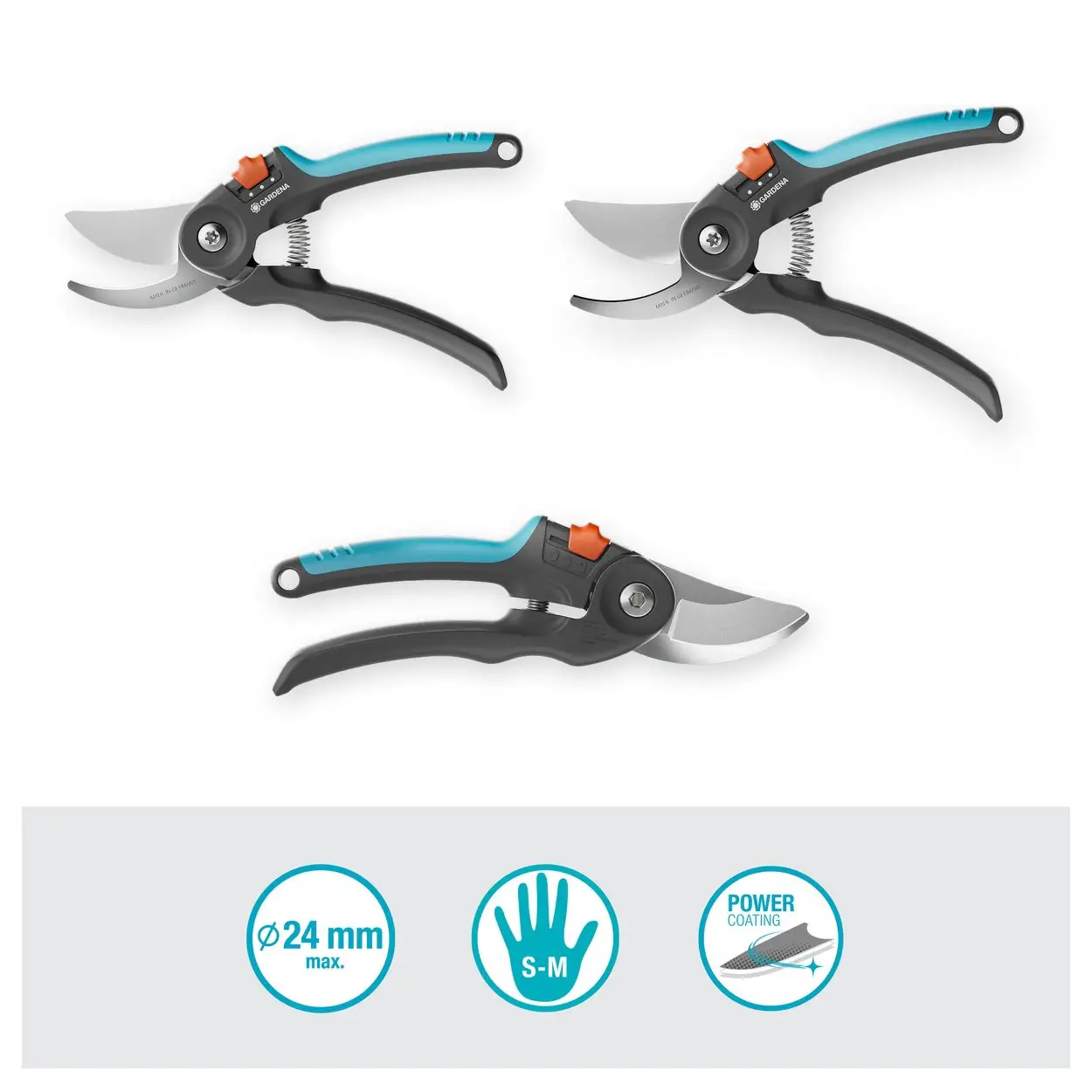 GARDENA PremiumCut Flex Snoeischaar 24mm - Bypass 3 GARDENA PremiumCut Flex Snoeischaar 24mm Bypass