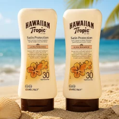 2x Hawaiian Tropic Satin Protection SPF30 180ml