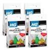 4x HG Tegen Fruitvliegjes Navulling | Effectief & Langdurig (40ml) 1 4x HG Fruitvliegjesval Navulling
