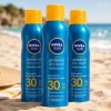 3x Nivea Sun Protect & Dry Touch Vernevelende Zonnebrand Spray SPF30 200ml