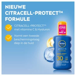 NIVEA SUN Protect en Hydrate SPF30 Spray 200ml