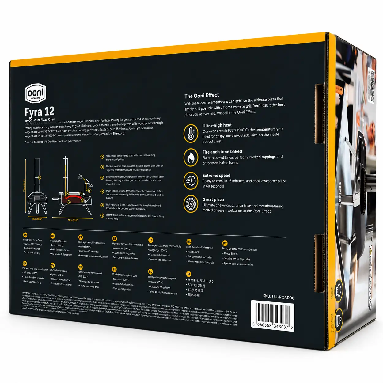 Ooni Fyra 12 Houtpellets gestookte pizzaoven 4 Ooni Fyra 12 Houtpellets gestookte pizzaoven - Afbeelding 2