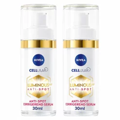 2x Nivea Cellular Luminous Anti-Pigment Serum 30ml