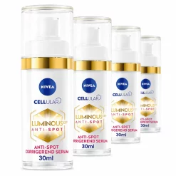 4x Nivea Cellular Luminous Anti-Pigment Serum 30ml