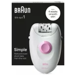 Braun Silk-épil 1 Epilator - Langdurig Gladde Huid